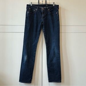 (B) AG Adriano Goldschmied The Stevie Slim Straight Denim Jeans Size 30R